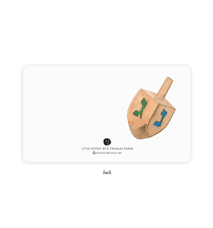 E. Frances Paper Cards Menorah Little Notes®
