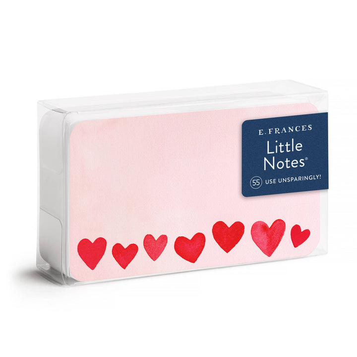 E. Frances Paper Cards Mini Hearts Blush Little Notes®