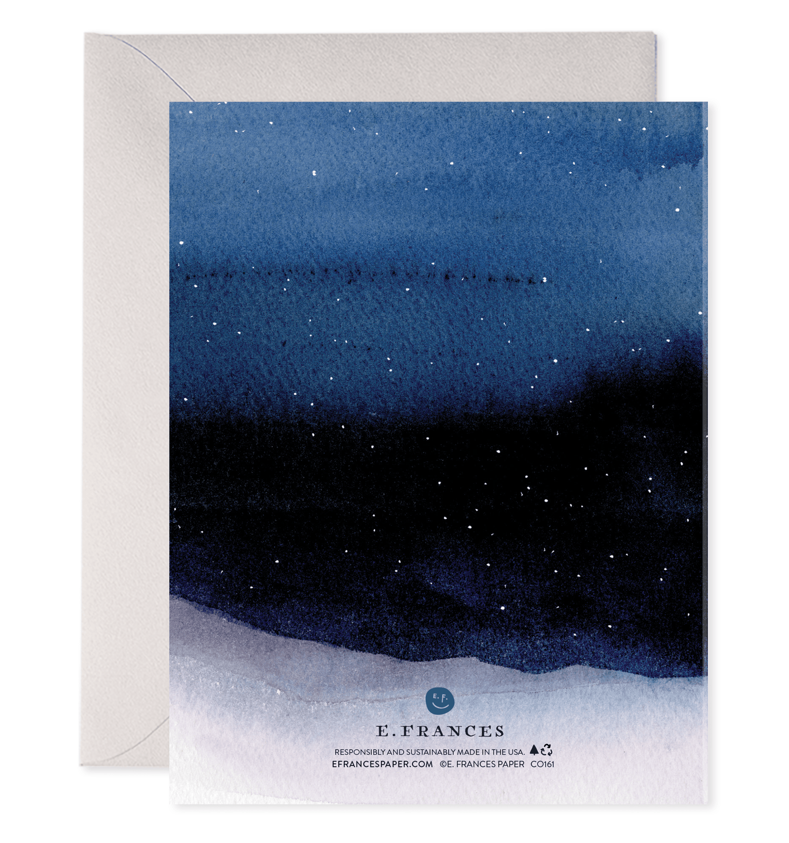 E. Frances Paper Cards Night Sky | Thinking of You Condolence Sympathy Sending Love