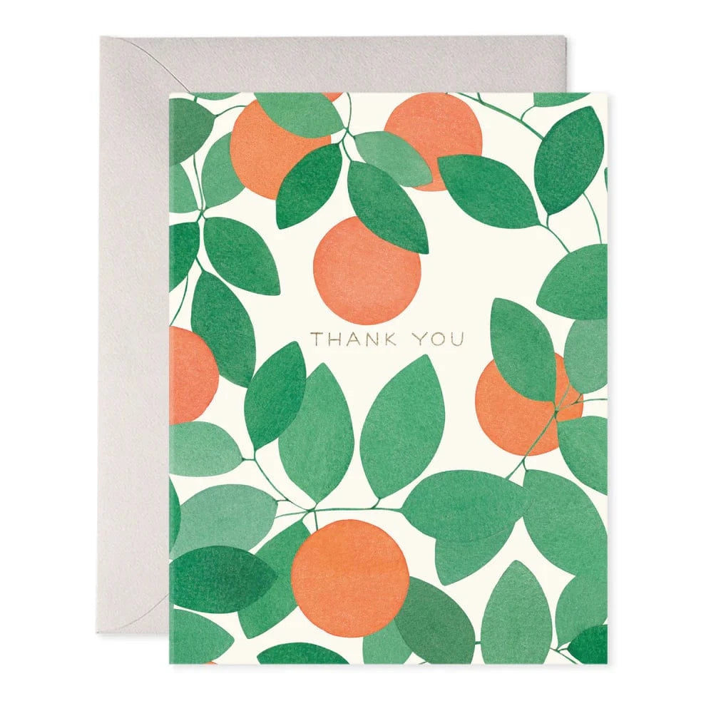 E. Frances Paper Cards Orange Grove Thank you Card