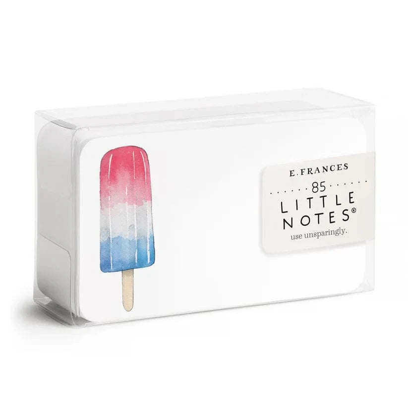 E. Frances Paper Cards Patriotic Popsicle Little Notes