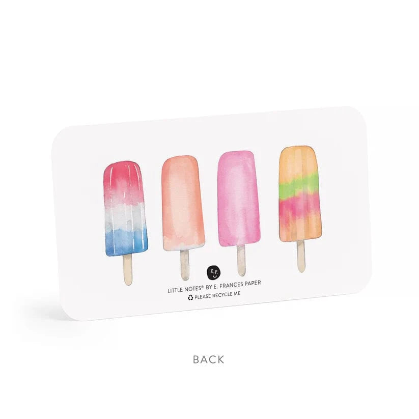 E. Frances Paper Cards Patriotic Popsicle Little Notes