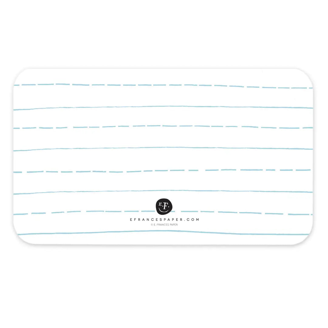 E. Frances Paper Cards Pencil Little Notes