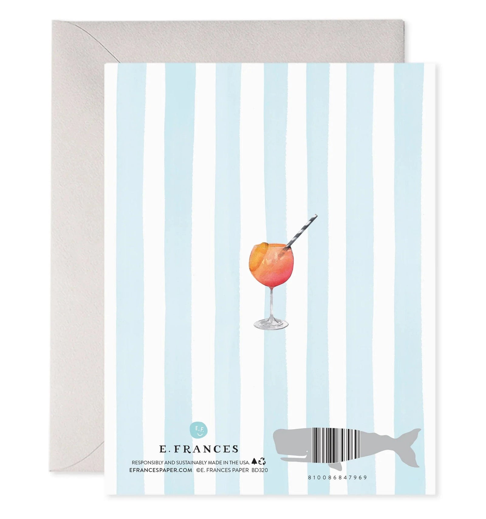 E. Frances Paper Cards Pool Party Birthday Card