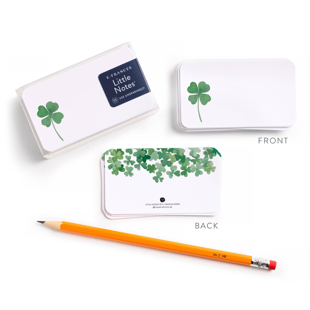 E. Frances Paper Cards Shamrock Little Notes®