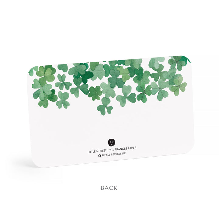 E. Frances Paper Cards Shamrock Little Notes®