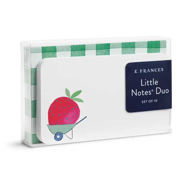 E. Frances Paper Cards Strawberry Little Duo Set