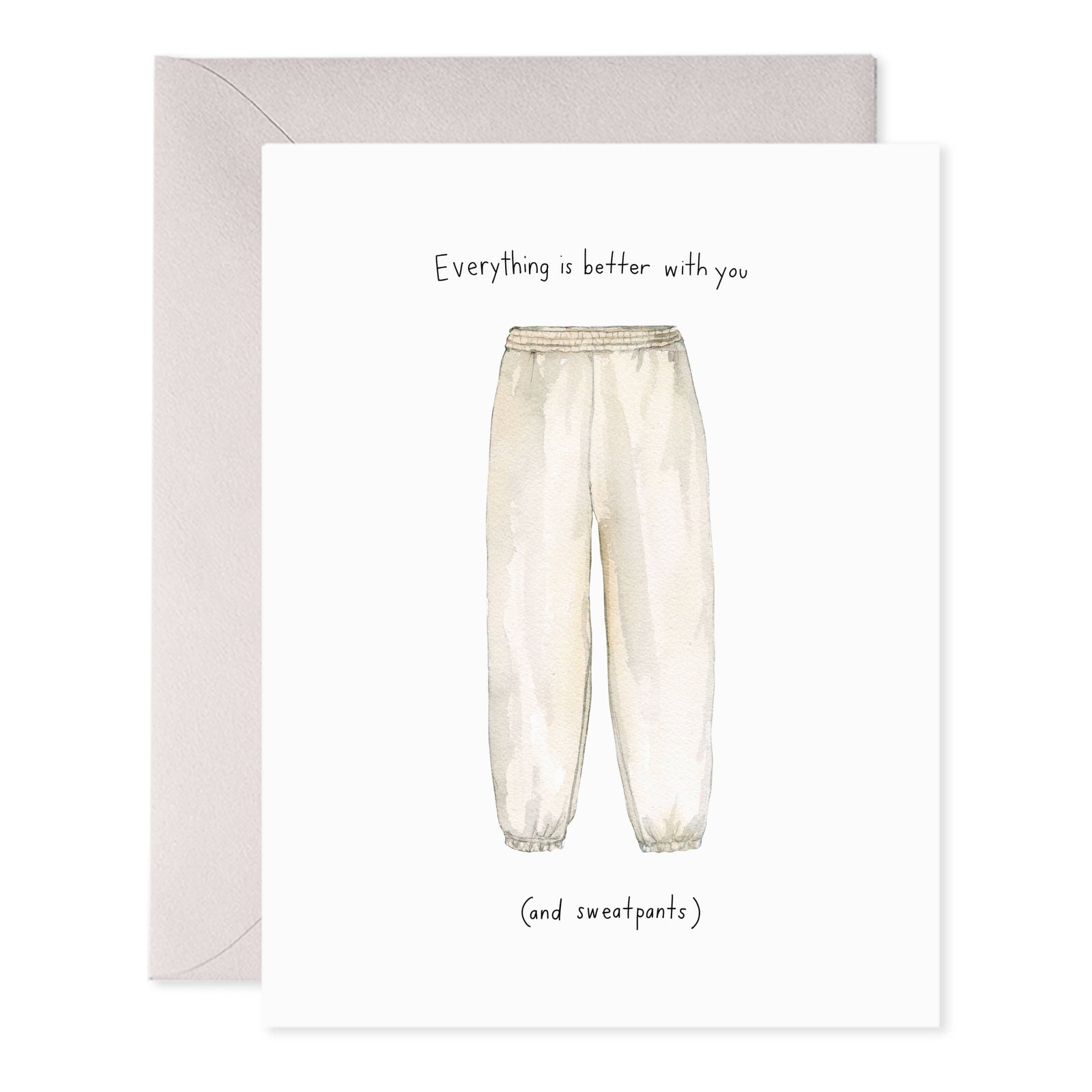 E. Frances Paper Cards Sweatpant Love | Love & Friendship Card