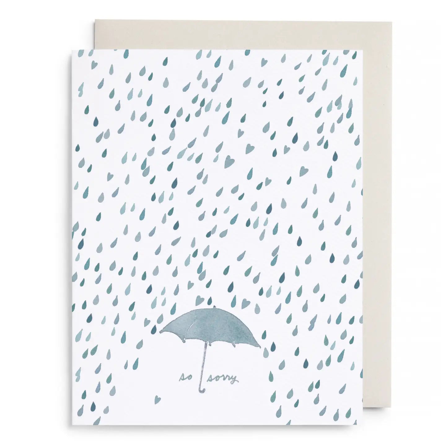 E. Frances Paper Cards Umbrella So Sorry Greeting Card