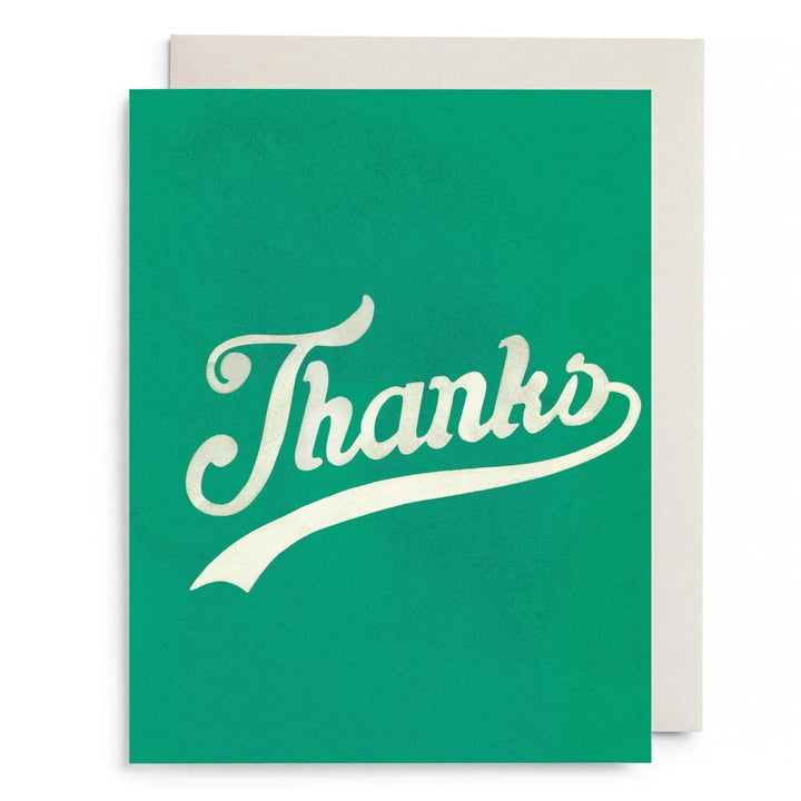 E. Frances Paper Cards Varsity Thanks Greeting Card