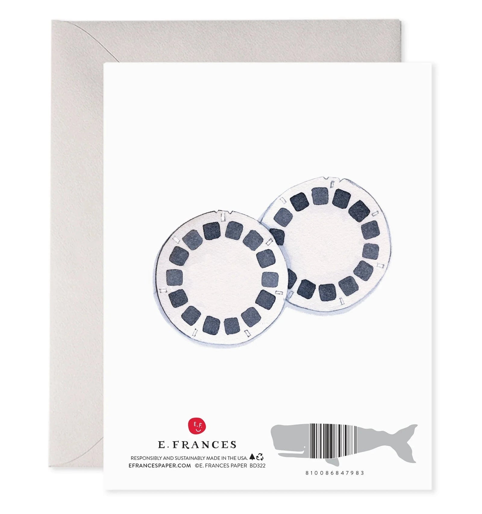 E. Frances Paper Cards Viewfinder Birthday Card