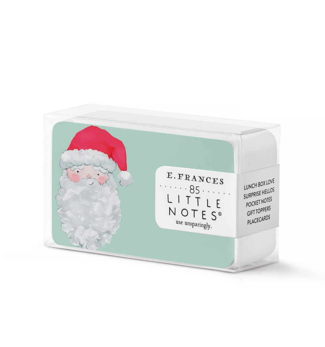 E. Frances Paper Cards Vintage Santa Little Notes