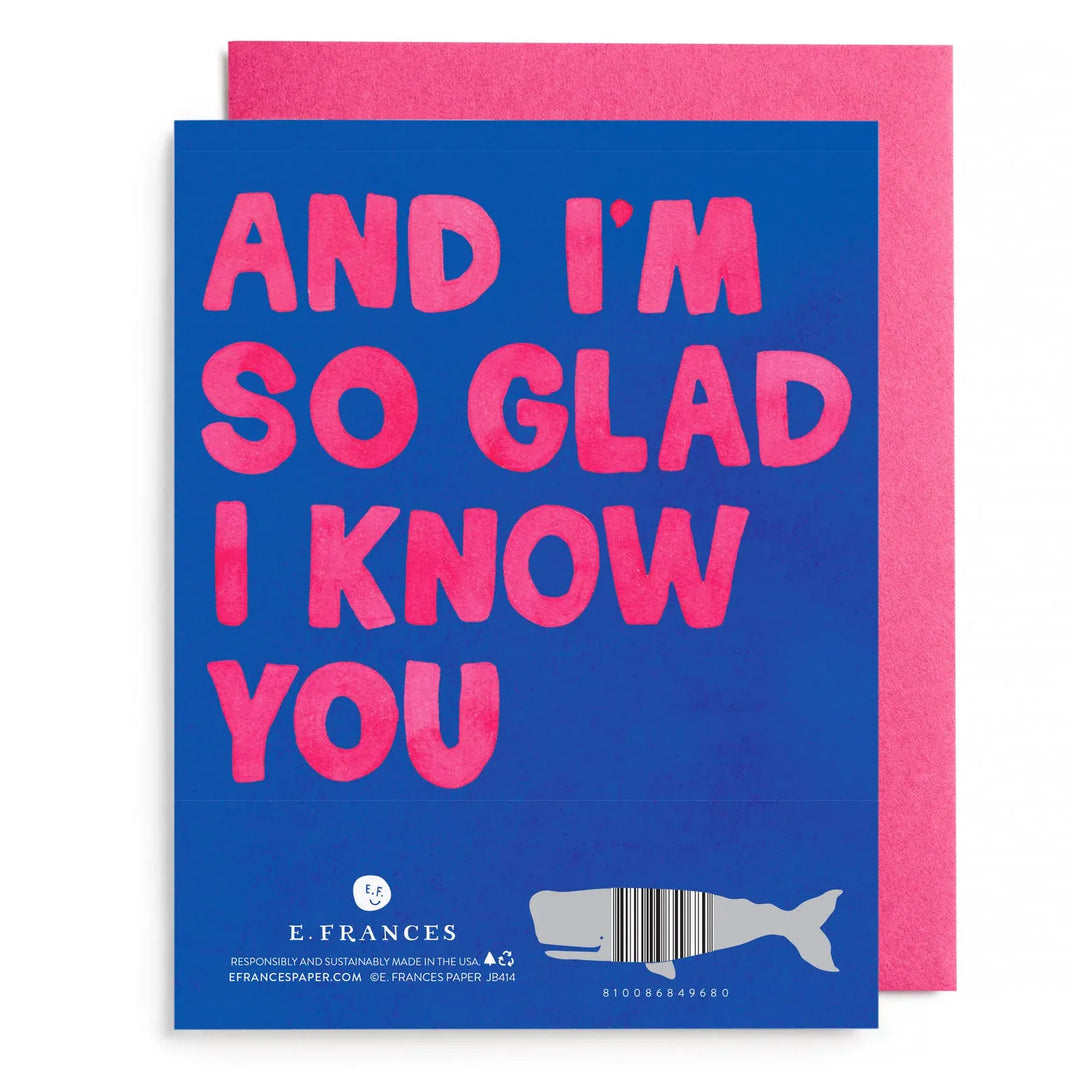 E. Frances Paper Cards You Are Awesome Greeting Card