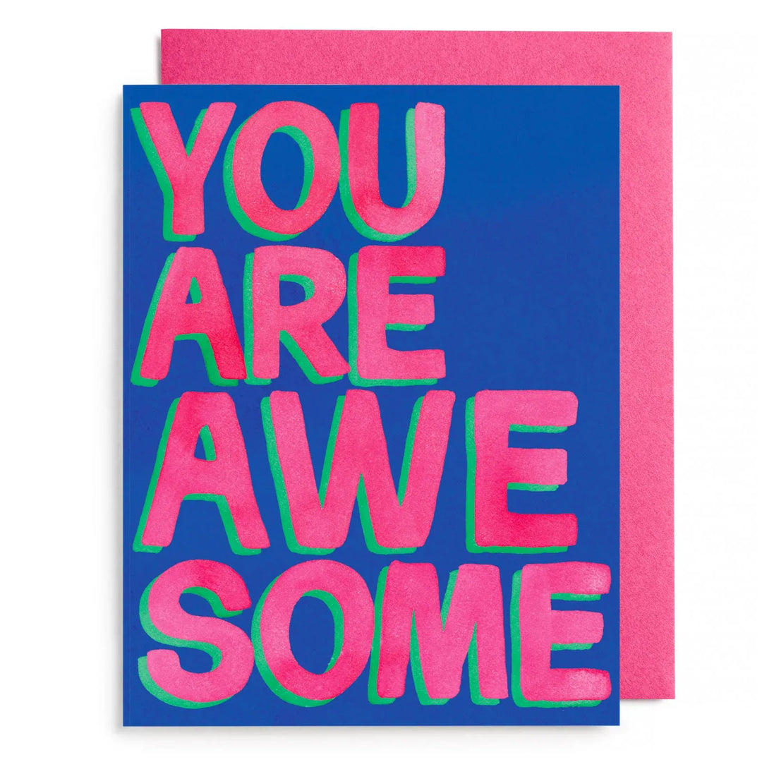 E. Frances Paper Cards You Are Awesome Greeting Card