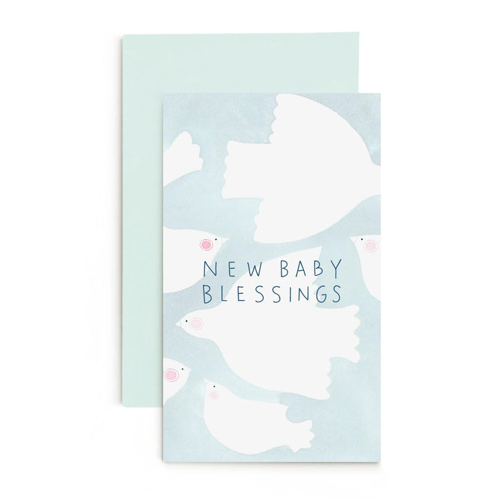 E. Frances Paper Enclosure Card New Baby Blessings Enclosure Card