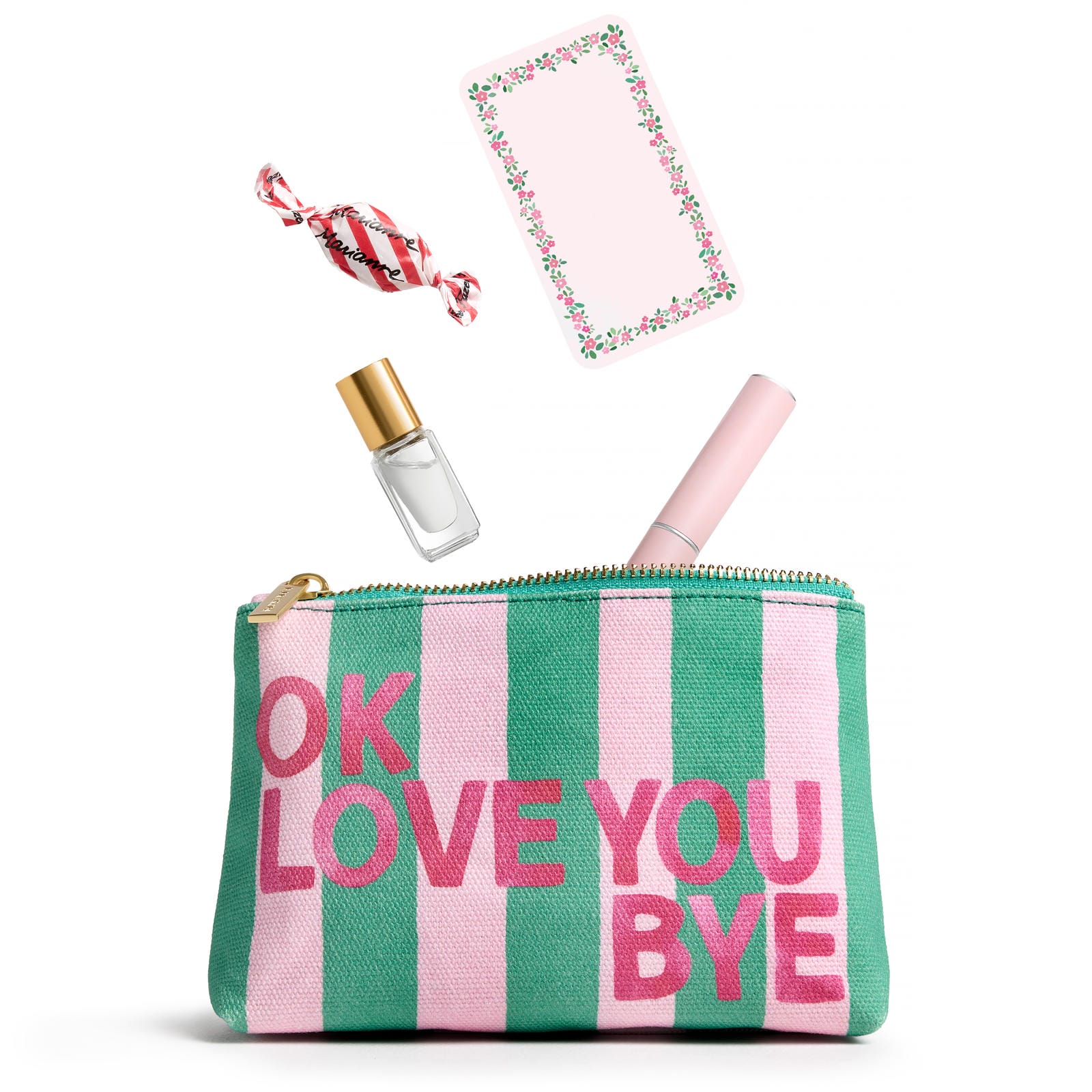 E. Frances Paper Fashion OkLoveYouBye Little Pouch