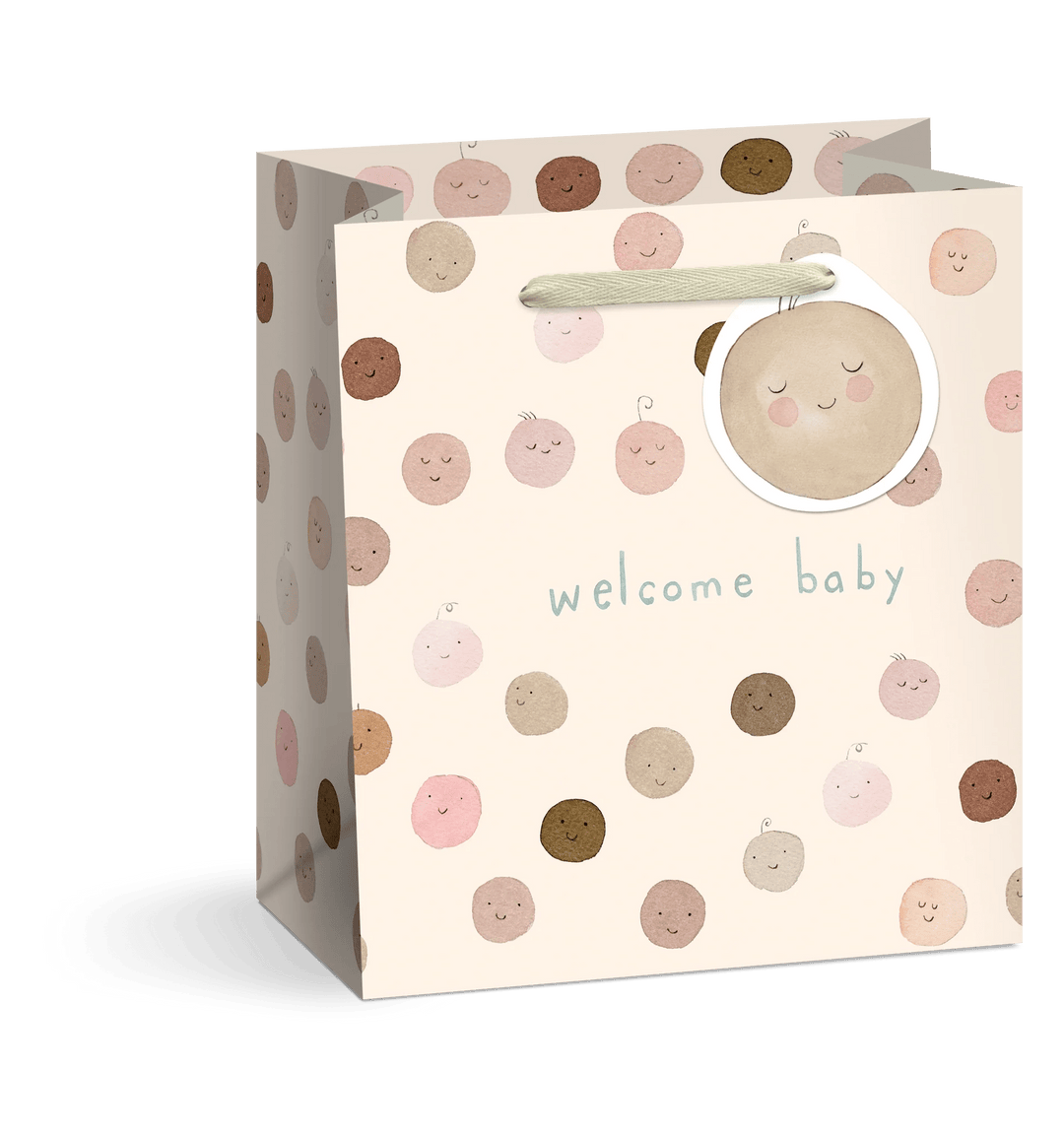 E. Frances Paper Gift Bag Baby Faces Gift Bag - Medium
