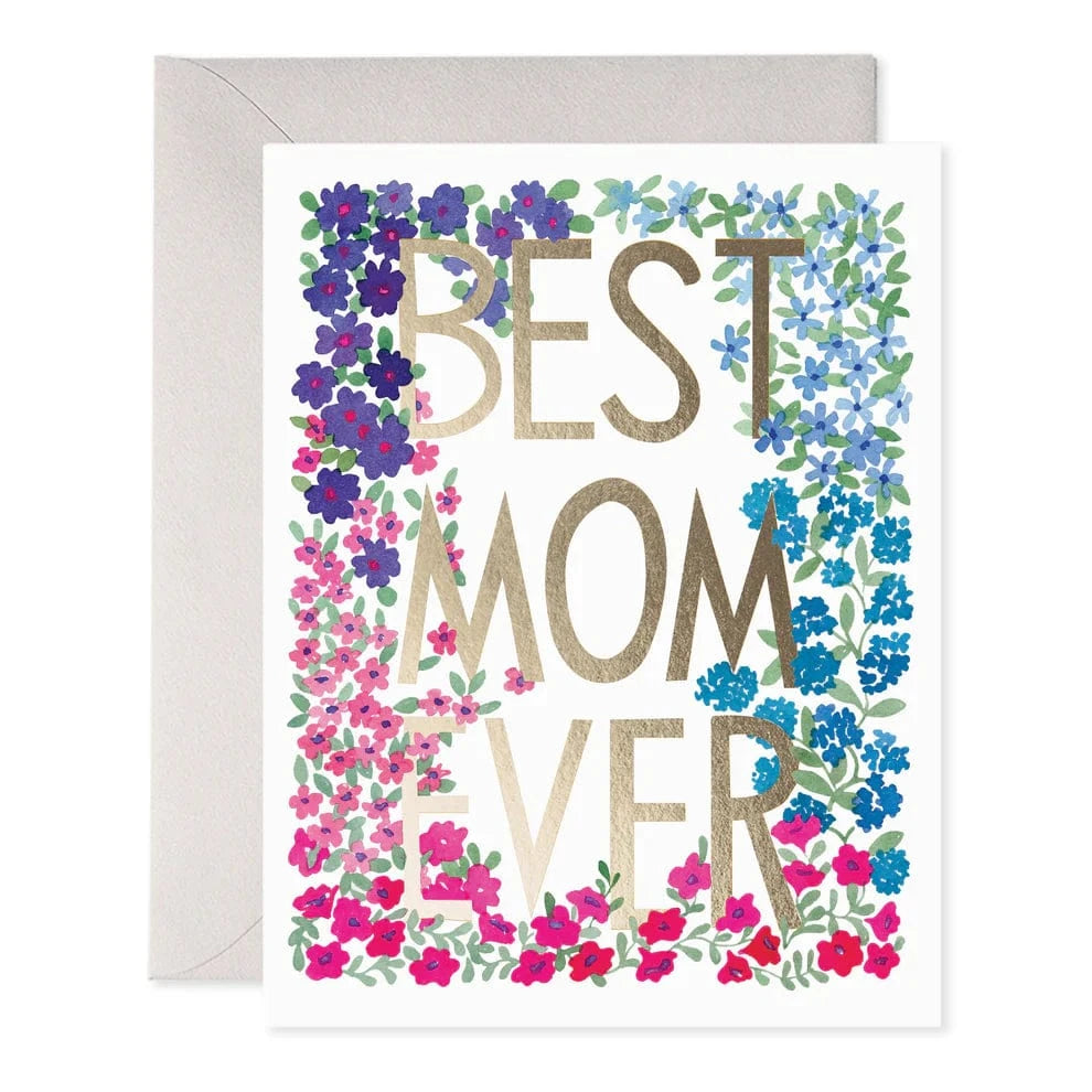 E. Frances Paper Holiday Best Mom Flower Frame