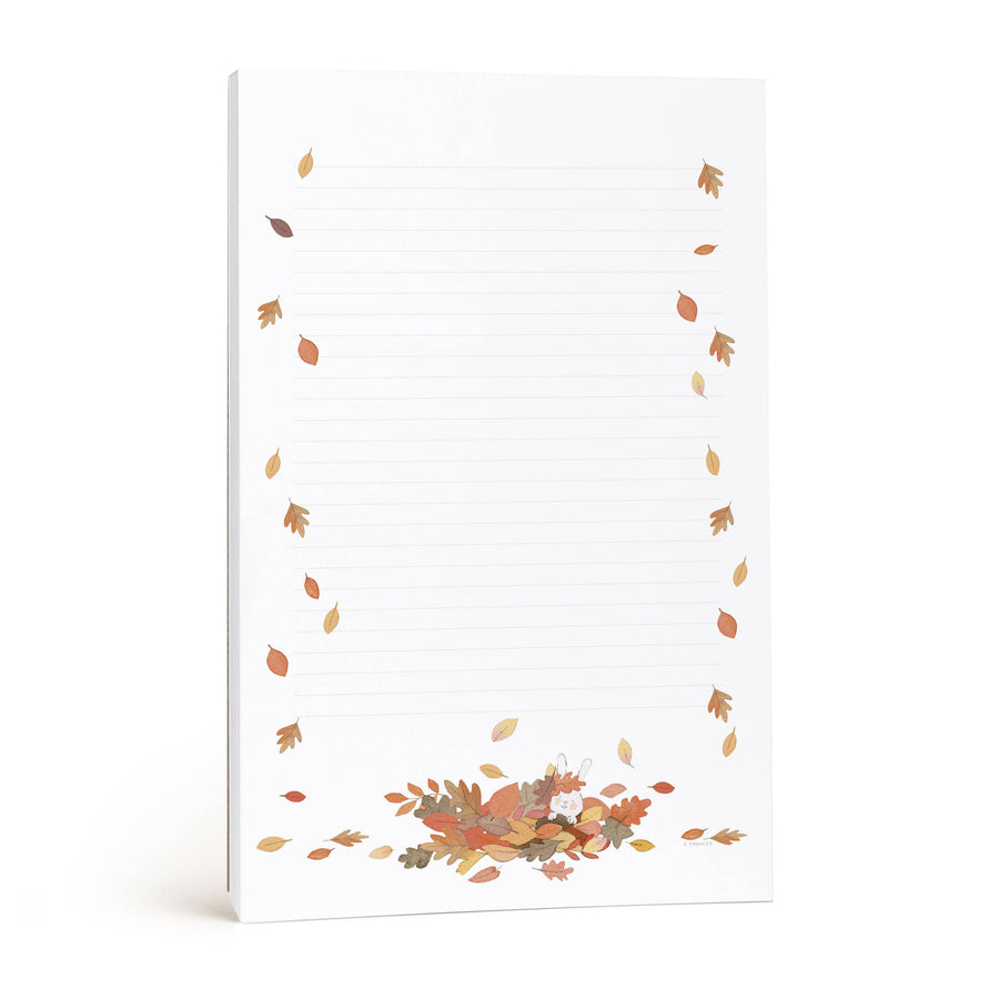 E. Frances Paper Notepad Falling Leaves Notepad