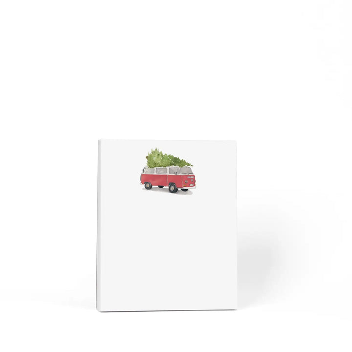 E. Frances Paper Notepad Holiday VW Bus Notepad