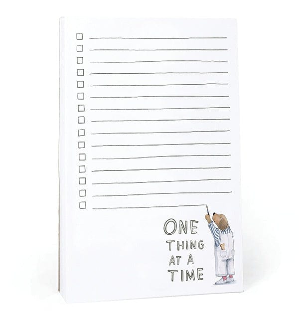 E. Frances Paper Notepad One Thing At A Time Notepad