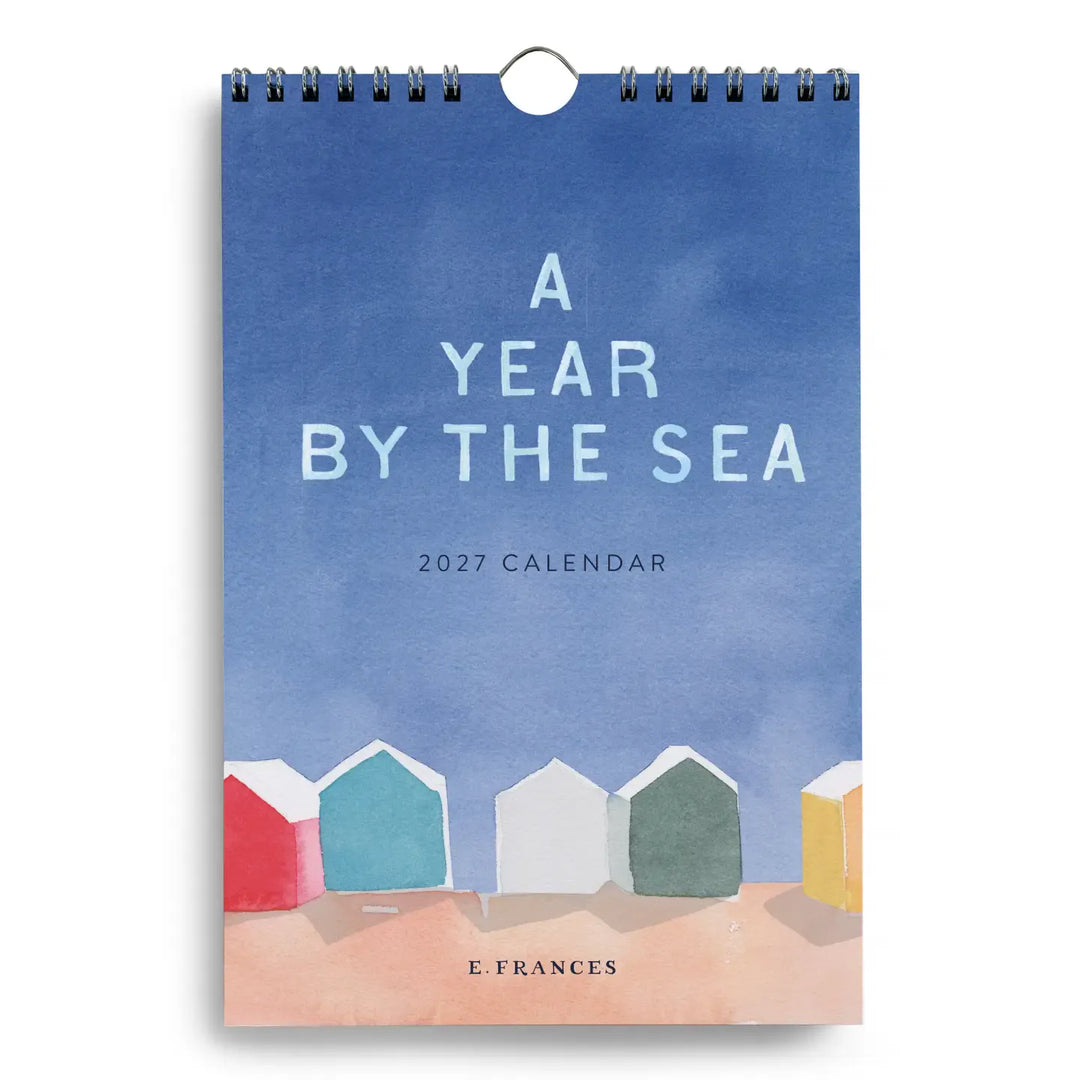 E. Frances Paper Paper A Year By the Sea Little Calendar