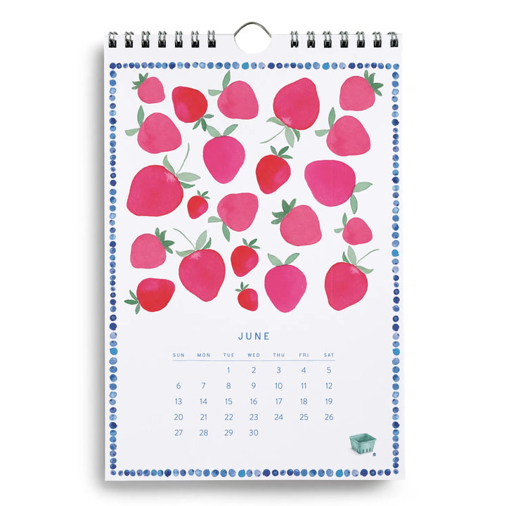 E. Frances Paper Paper A Year in the Garden Little Calendar