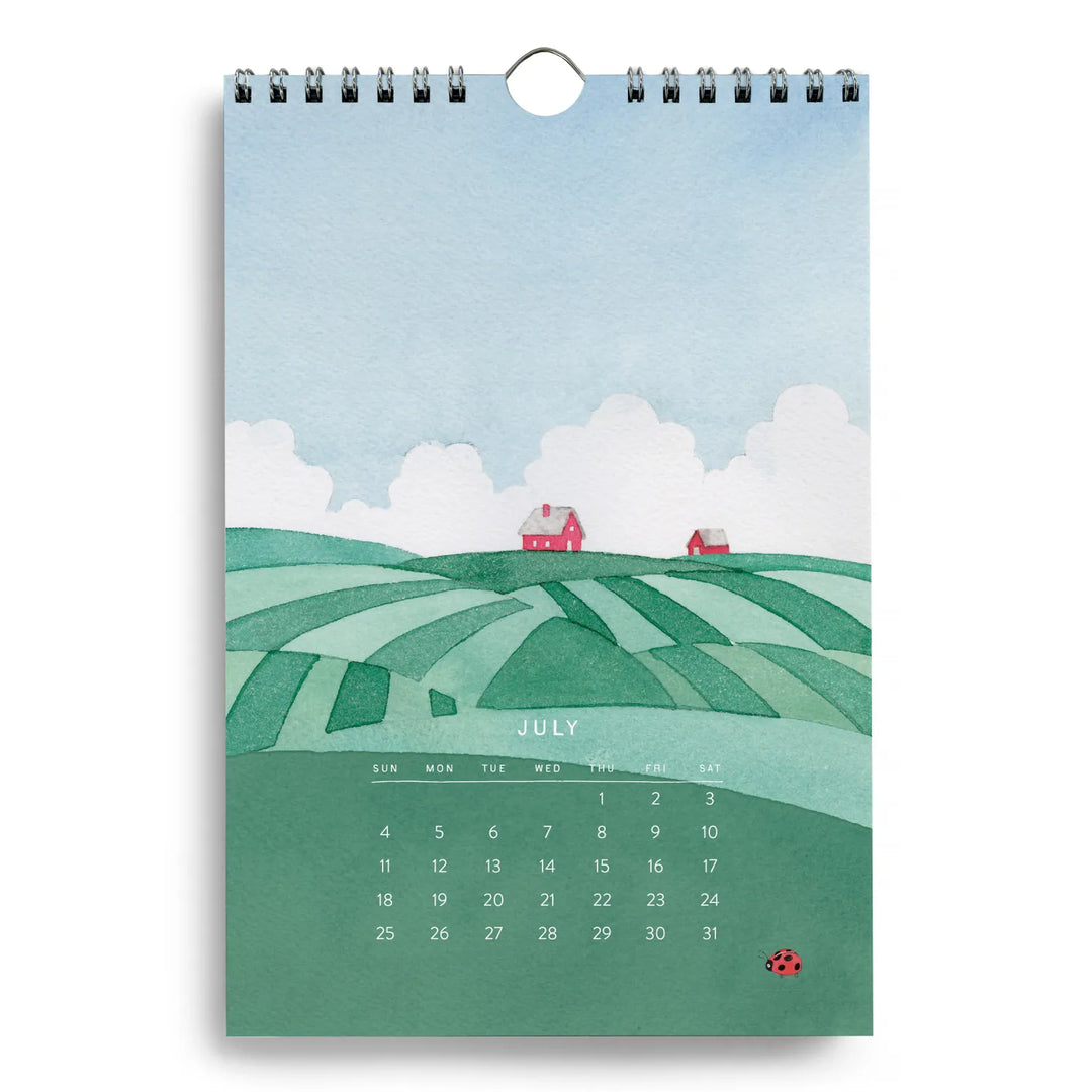 E. Frances Paper Paper A Year in the Garden Little Calendar