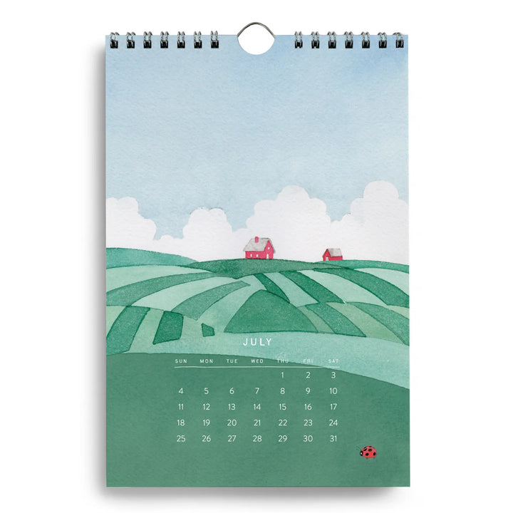 E. Frances Paper Paper A Year in the Garden Little Calendar