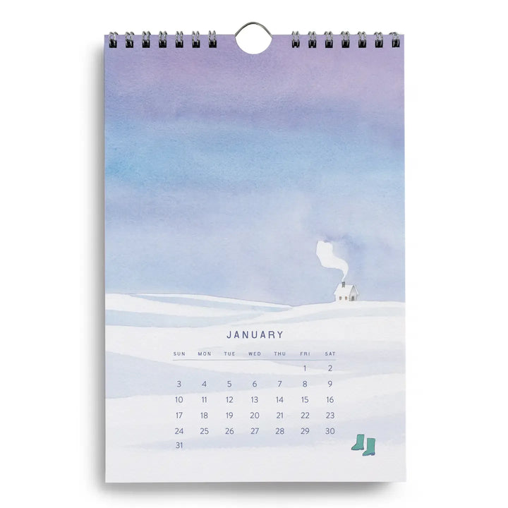 E. Frances Paper Paper A Year in the Garden Little Calendar