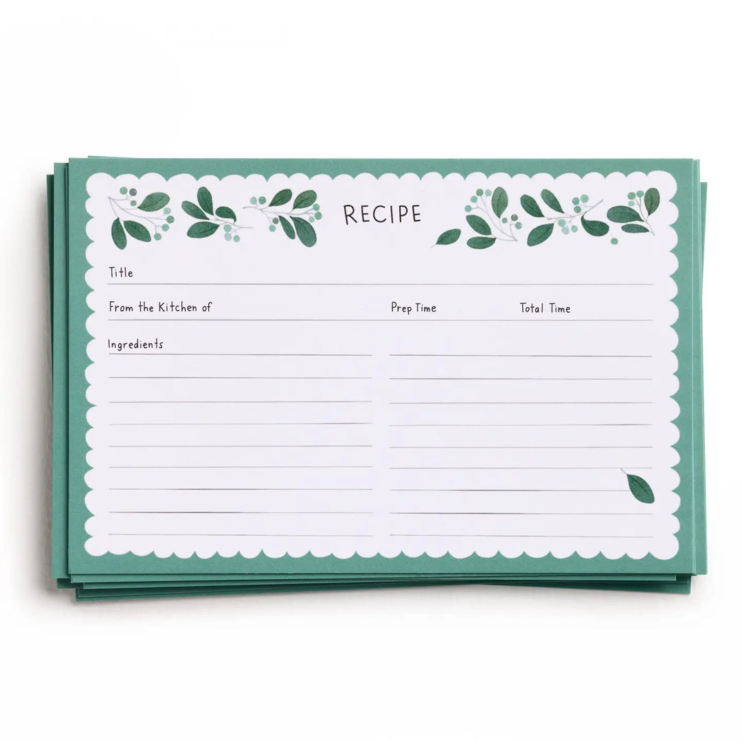 E. Frances Paper Paper Chirps and Cheers Recipe Card Set