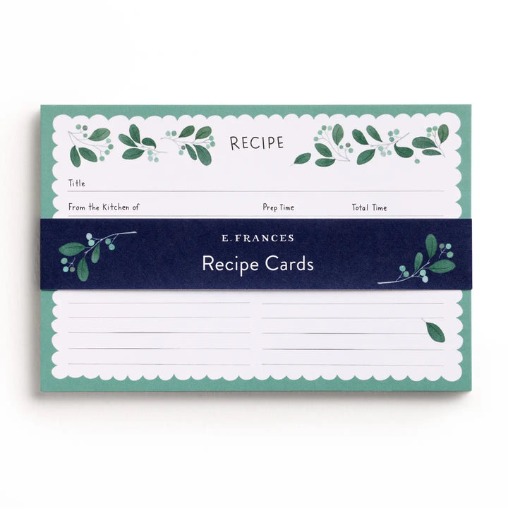 E. Frances Paper Paper Chirps and Cheers Recipe Card Set