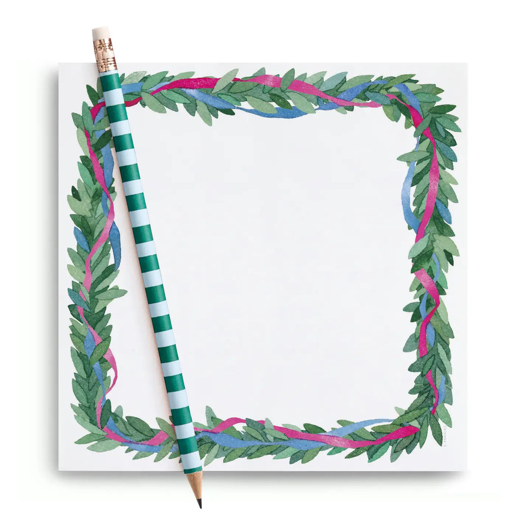 E. Frances Paper Paper Colorful Wreath Chunky Notepad