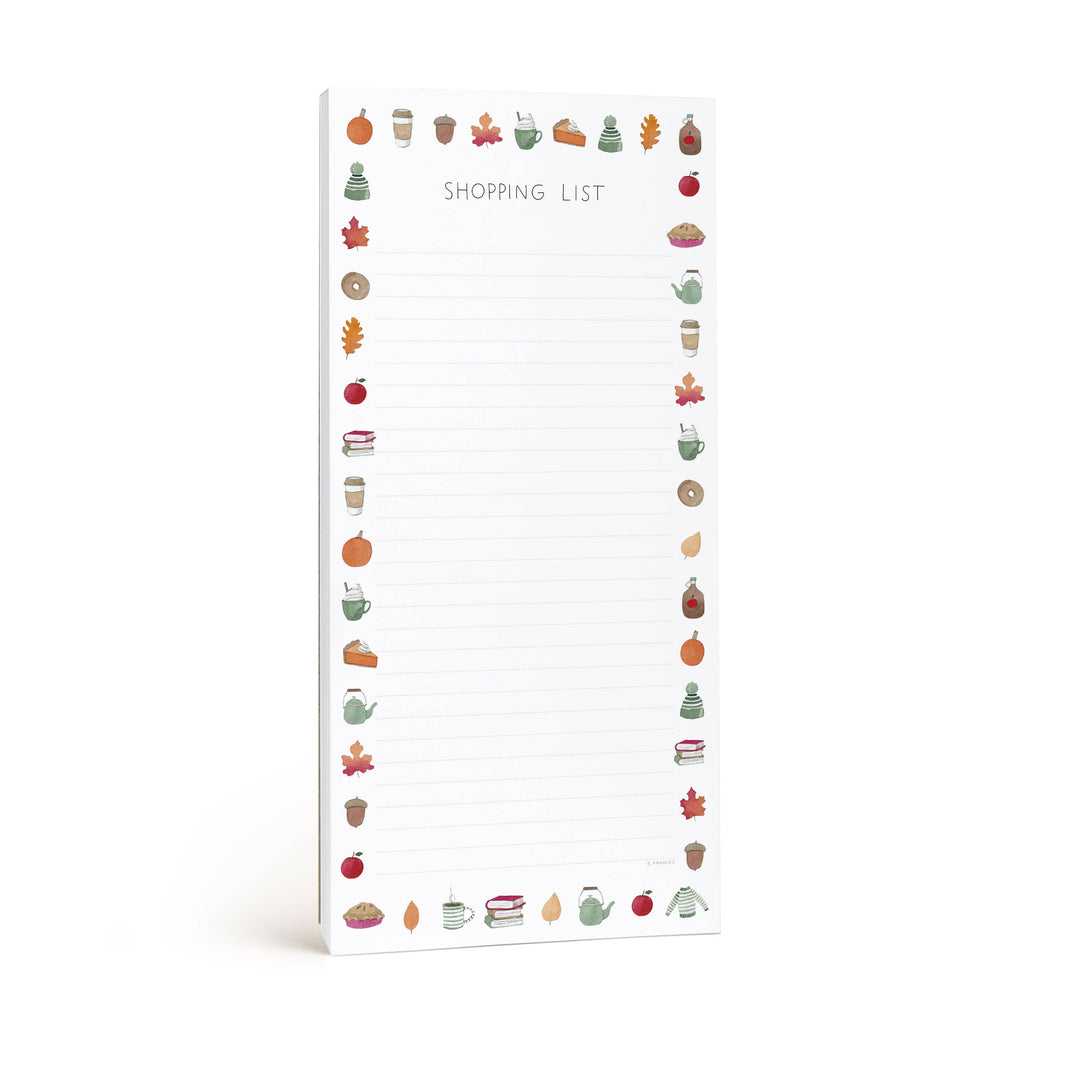 E. Frances Paper paper Crisp & Cozy Market Notepad | Fall Shopping List