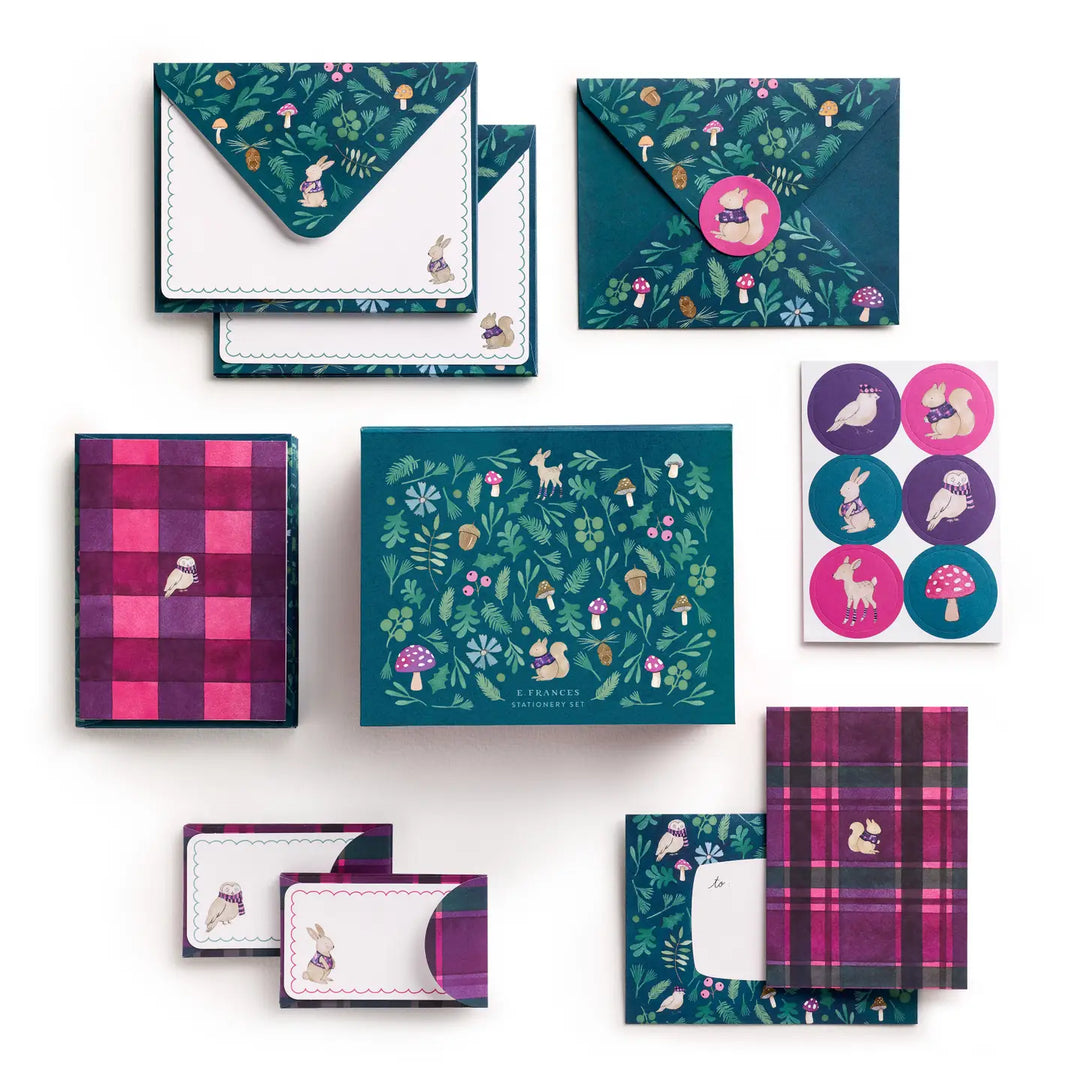 E. Frances Paper Paper Enchanted Forest Stationery Set