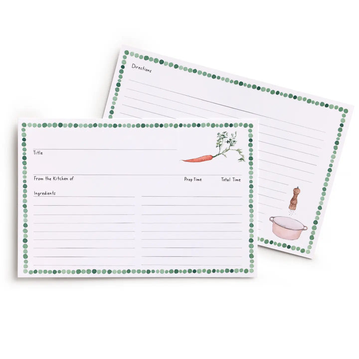 E. Frances Paper Paper Farm to Table Recipe Card Set