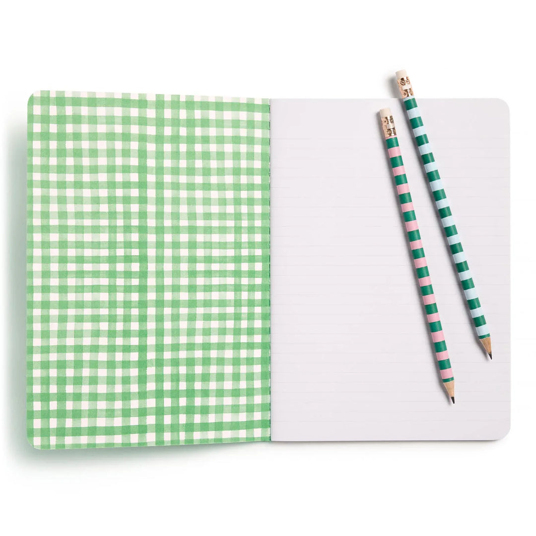 E. Frances Paper Paper Gardener Set of Two Stitched Notebooks