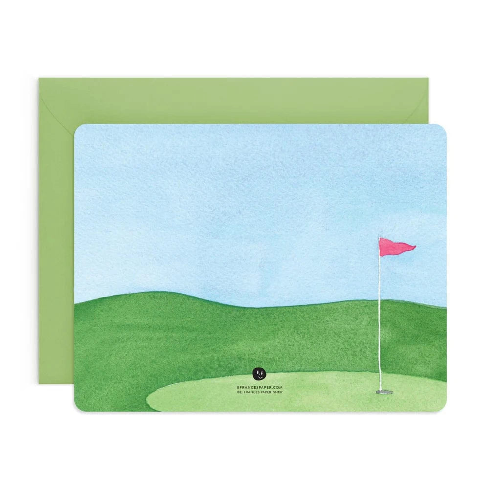 E. Frances Paper Paper Golf Tee Flat Notes