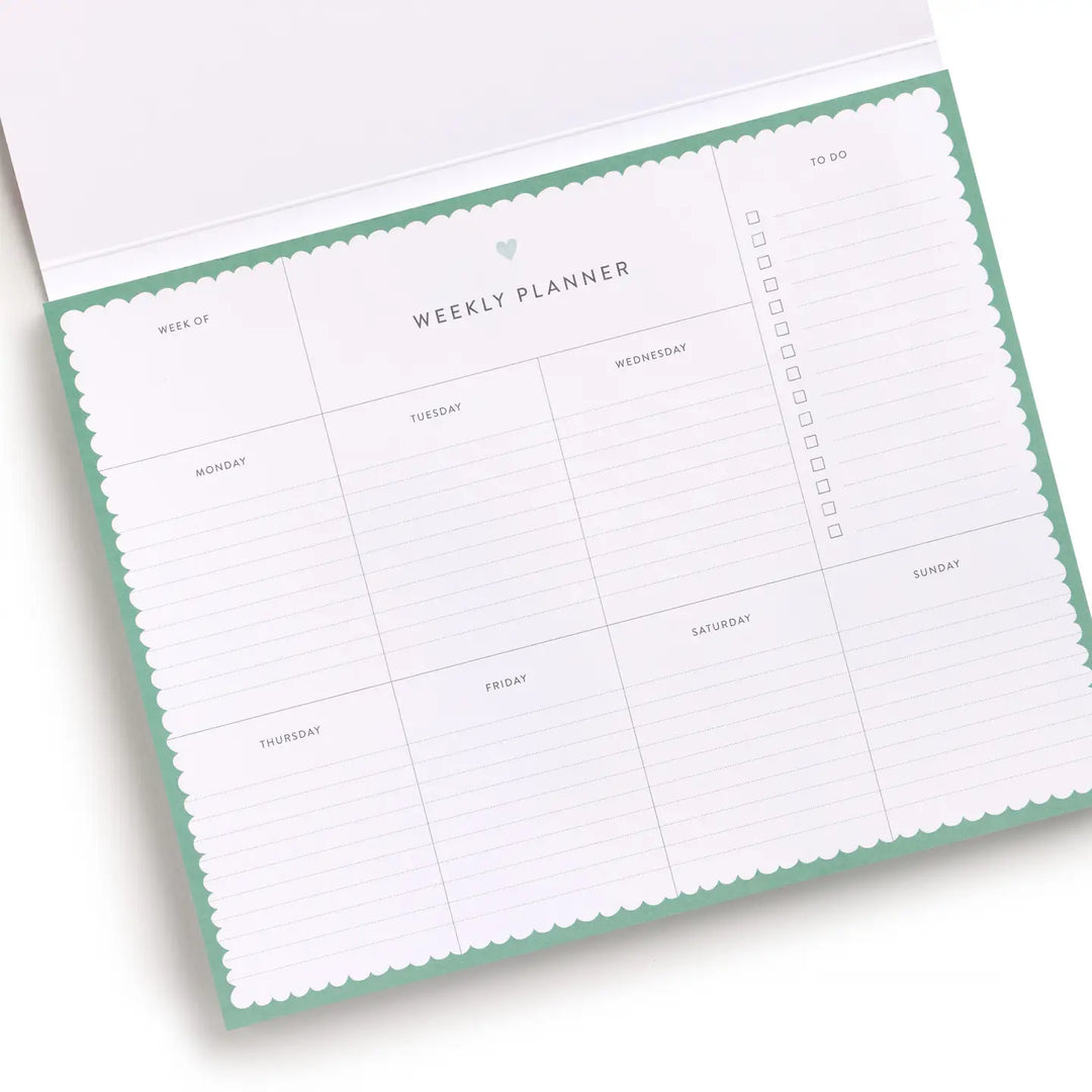 E. Frances Paper Paper Happy Plaid Covered Weekly Planner