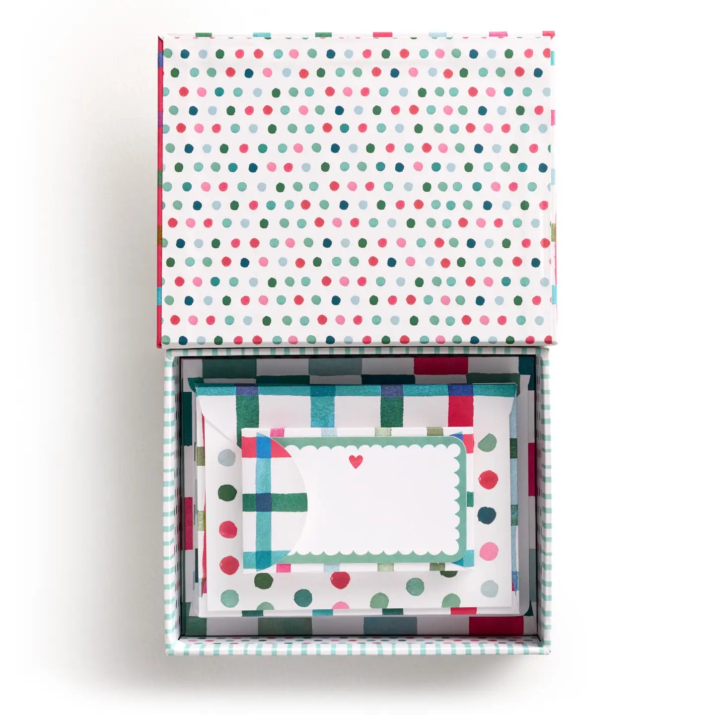 E. Frances Paper Paper Happy Plaid Stationery Set