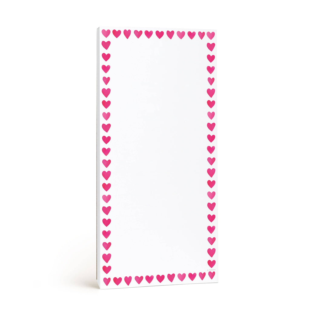 E. Frances Paper paper Mini Hearts Frame Market Notepad
