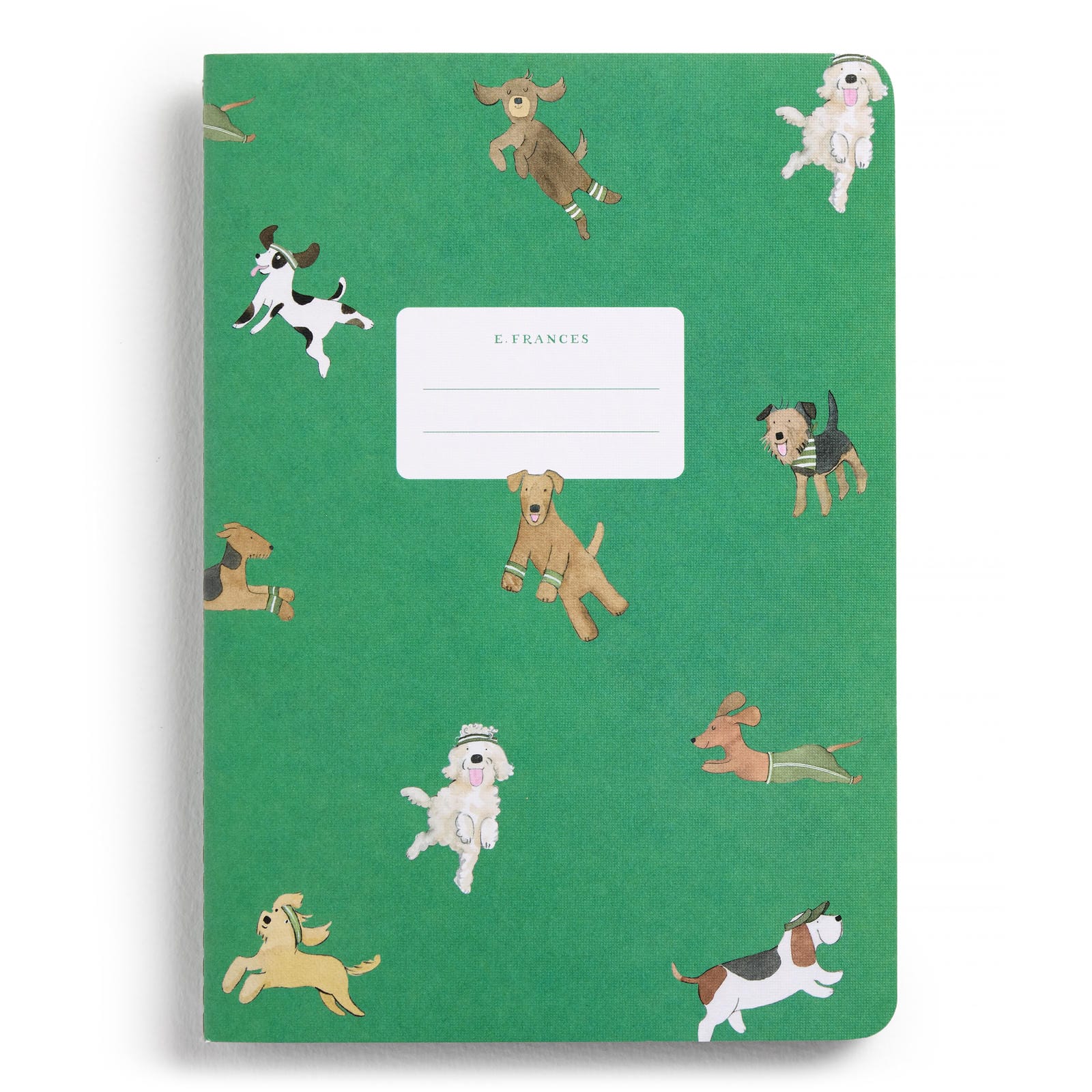 E. Frances Paper Paper Off Leash Set of Two Stitched Notebooks