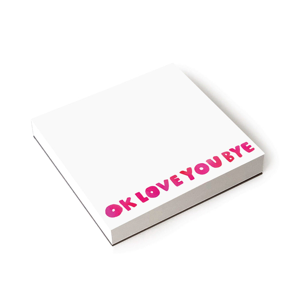 E. Frances Paper Paper Okloveyoubye Notepad