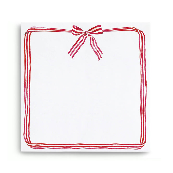 E. Frances Paper paper Red Ribbon Candy Chunky Notepad