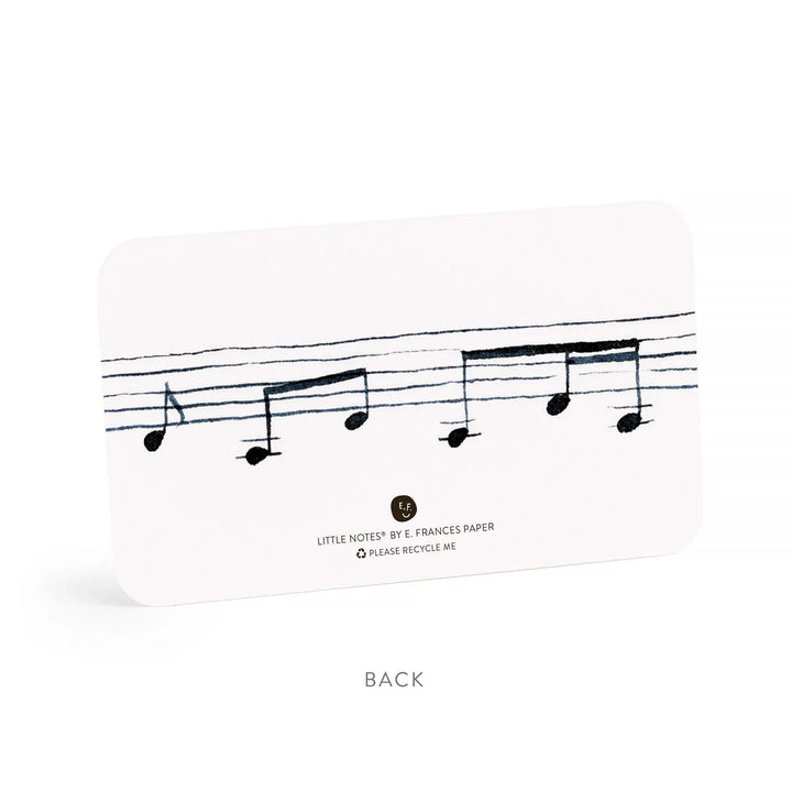 E. Frances Paper Paper Treble Clef Little Notes®