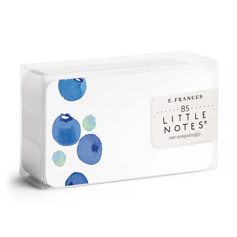 E. Frances Paper Pocket Notes Blueberry Little Notes