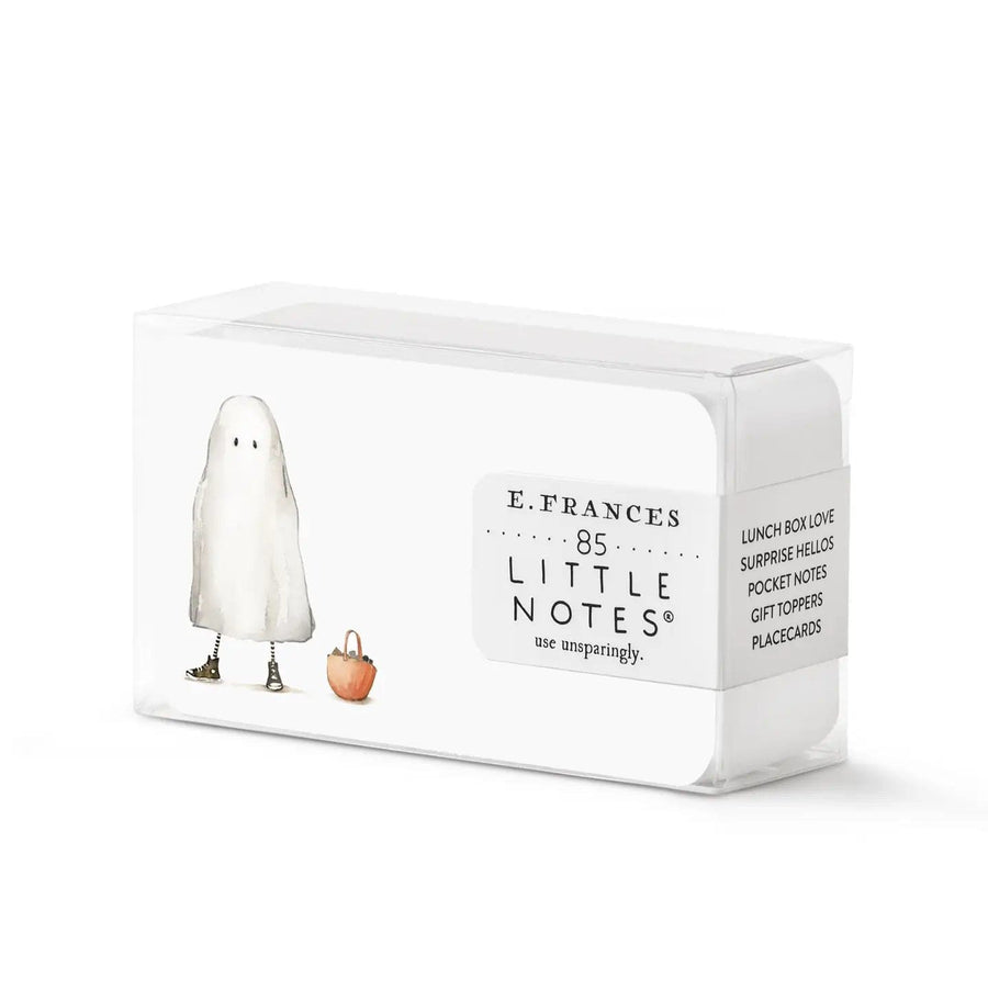 E. Frances Paper Pocket Notes Ghostie Boo Little Notes | Halloween Fall Decor Gift Favor