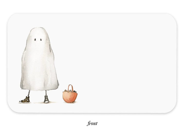 E. Frances Paper Pocket Notes Ghostie Boo Little Notes | Halloween Fall Decor Gift Favor