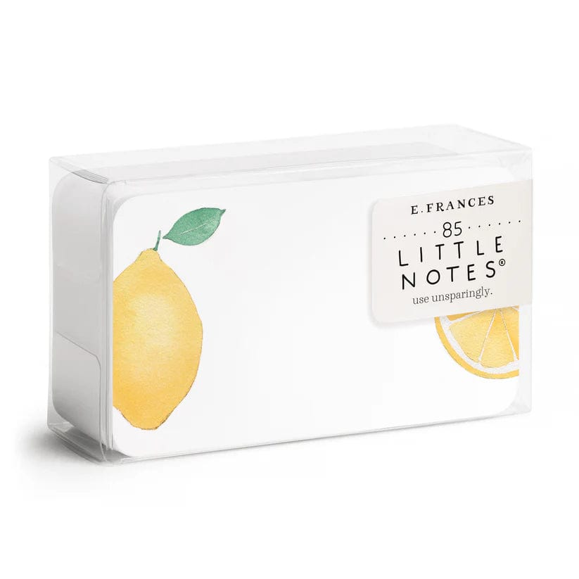 E. Frances Paper Pocket Notes Lemon Litte Notes