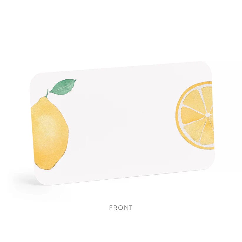 E. Frances Paper Pocket Notes Lemon Litte Notes